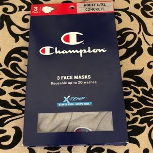 Champion Face Mask 3 pack